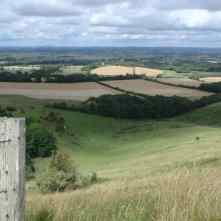 South Downs towards Lewes